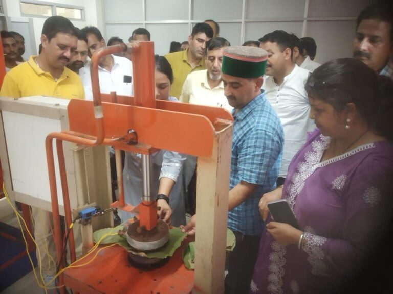 स्थानीय विधायक व उपमुख्य सचेतक केवल सिंह पठानिया के प्रयासों से एटीसी शाहपुर को मिली नई उड़ान