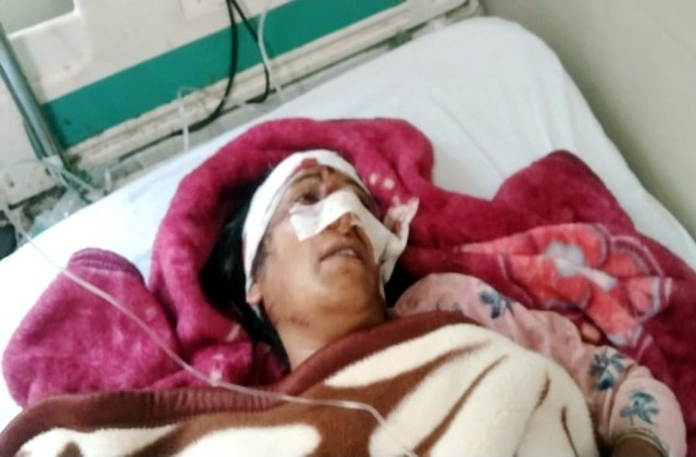 चंबा: घास काटते समय महिला पर गिरा पत्थर, गंभीर रूप से घायल