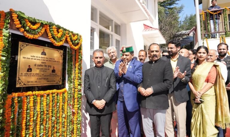 ढली में विशेष रूप से सक्षम बच्चों के संस्थान के नए भवन का मुख्यमंत्री ने किया लोकार्पण