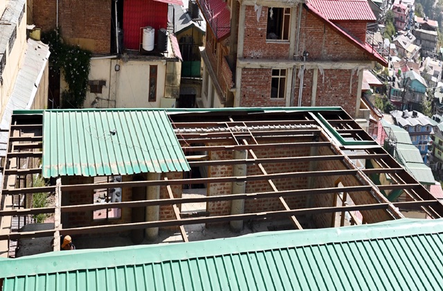 Himachal: संजौली मस्जिद की छत उखाड़ने का काम पूरा; अवैध ढांचा जल्द गिराया जाएगा