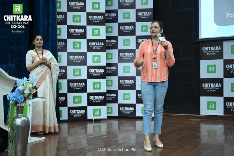 चितकारा इंटरनेशनल स्कूल के ग्रेड 5-8 के लिए रोमांचक ओरिएंटेशन ने “अकादमिक सुपर लीग: वॉयस एड्रेस – करिश्मा के साथ अपनी आवाज फैलाएं” का अनावरण किया।