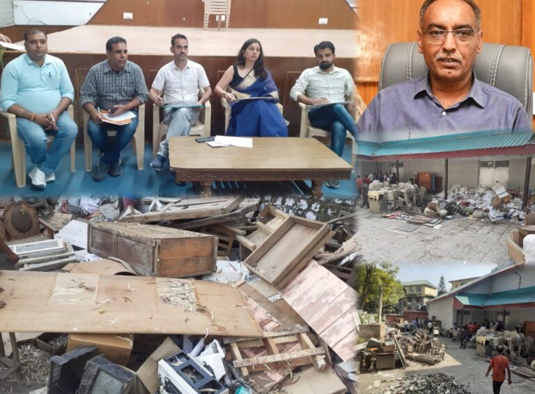 Hamirpur: DC अमरजीत सिंह ने कबाड़ हटाने के लिए शुरू किया विशेष अभियान