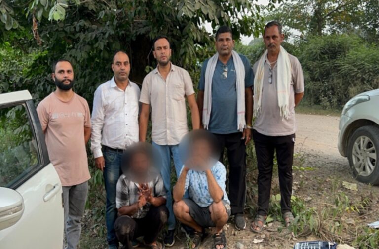 Kangra: इंदौरा मोड़ के पास पंजाब के निवासियों से 10.34 ग्राम चिट्टा बरामद