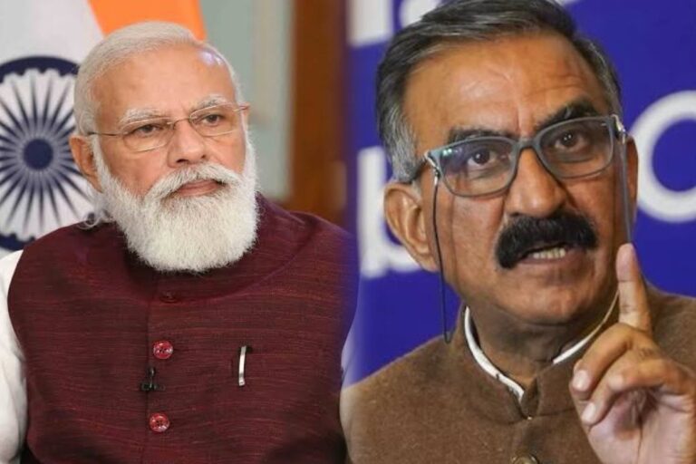 Himachal: प्रधानमंत्री को चुनाव में आती है हिमाचल की याद, आपदा में फूटी-कौड़ी नहीं दी : सुक्खू