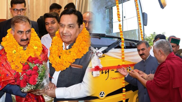 मुख्यमंत्री ने टोंग-लेन की मोबाइल क्लीनिक बस सेवा को किया रवाना, स्वास्थ्य सेवाओं में सुधार का किया वादा