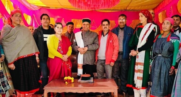 किशोरी लाल ने जाना छोटा भंगाल के लोगों का दर्द