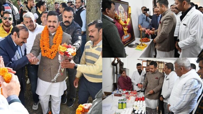 विक्रमादित्य सिंह ने बनुटी में निःशुल्क चिकित्सा शिविर का शुभारंभ किया, दूरदराज क्षेत्रों में और शिविर आयोजित करने का आश्वासन