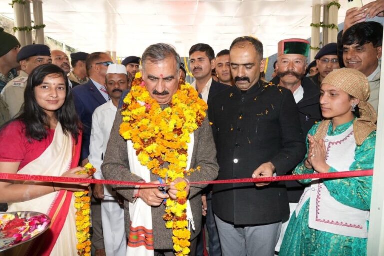 मुख्यमंत्री ने कसुम्पटी विधानसभा क्षेत्र को दी 43.37 करोड़ रुपये की विकास सौगात