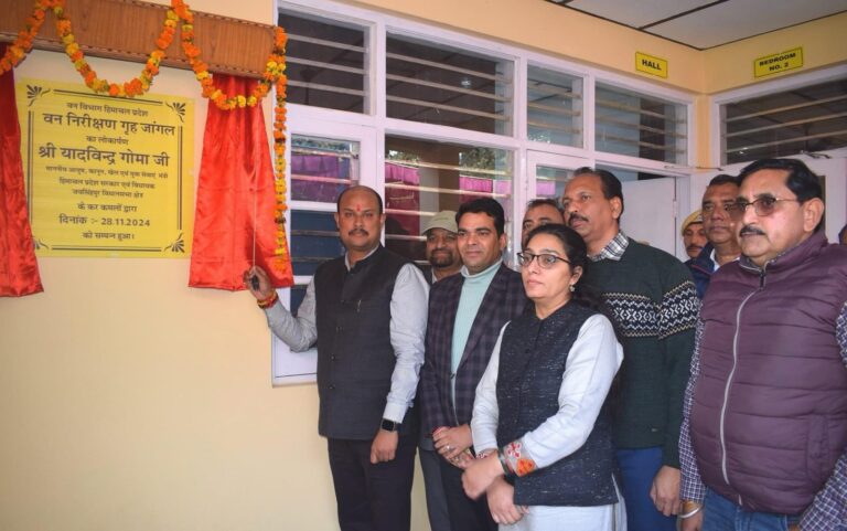यादविंदर गोमा ने विकास परियोजनाओं का उद्घाटन किया और आलमपुर जांगल में आयुर्वेदिक अस्पताल की घोषणा की