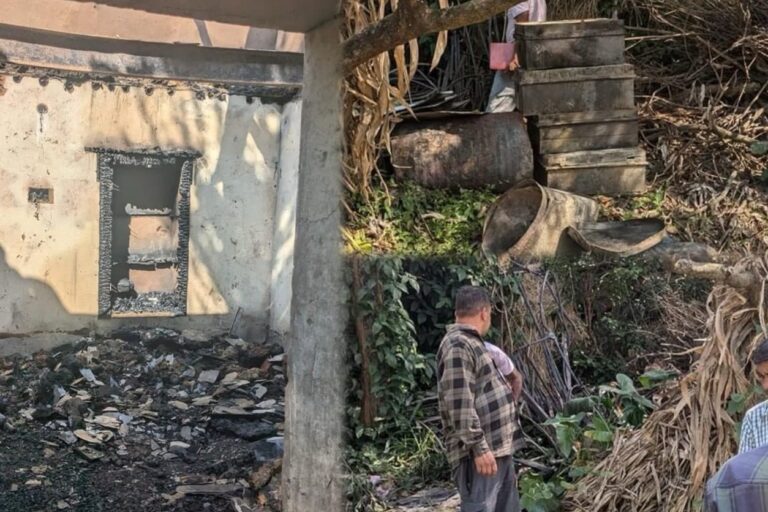 Kangra: आग से जले मकान की पीड़ा: नौहरा गांव में धर्मचंद का घर राख में तब्दील