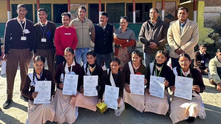 एनजी विद्यापीठ शिमला द्वारा आयोजित ऑल हिमाचल स्कॉलरशिप एग्जाम में जँजेहली स्कूल के छात्रों का शानदार प्रदर्शन