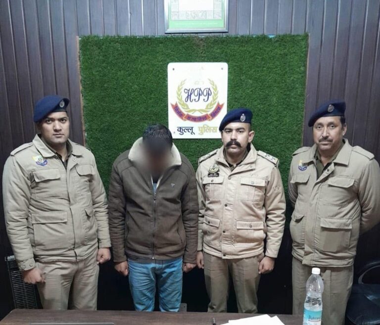 Kullu: पुलिस गश्त के दौरान 212 ग्राम अफीम के साथ युवक गिरफ्तार