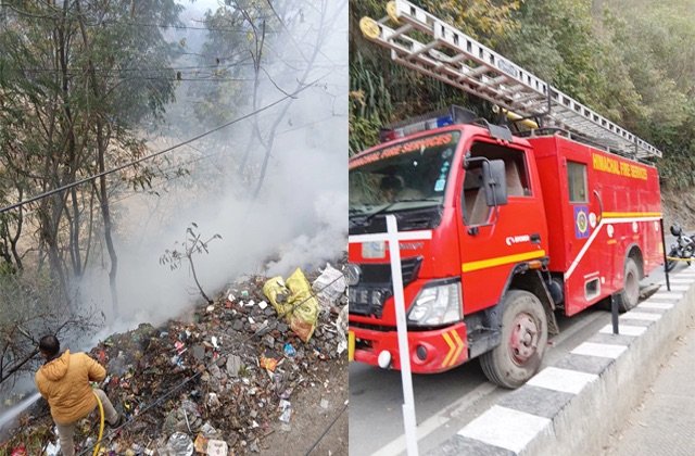 Chamba: शरारती तत्वों ने चंबा में कूड़े के ढेर में लगाई आग, स्थानीय निवासियों में अफरा-तफरी मची, अग्निशमन विभाग की समय पर कार्रवाई से बड़ी घटना टली