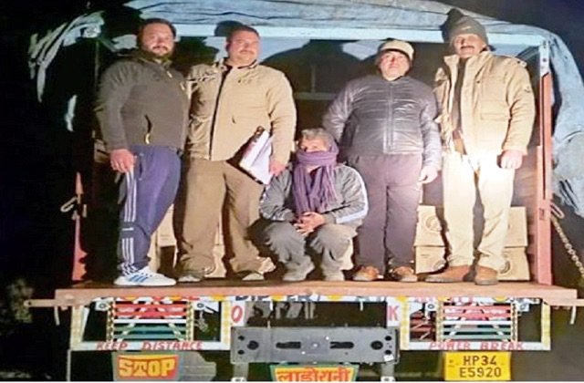 Mandi: सुंदरनगर पुलिस ने फोरलेन पर ट्रक से बरामद की 600 पेटी बीयर, चालक हिरासत में