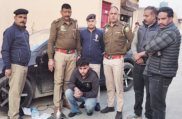 Kangra: इंदौरा में नशा तस्करी के खिलाफ बड़ी कामयाबी: पुलिस ने ₹7 लाख की हेरोइन जब्त की