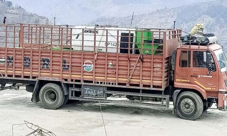 Chamba: ट्रक चालक पर भारी जुर्माना: बिना बिल के सामान ले जाने पर 7.59 लाख रुपए का फाइन