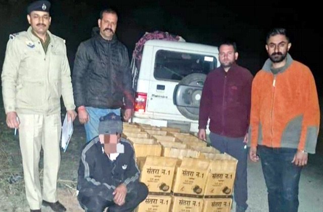 Sirmaur: अवैध शराब की बड़ी खेप बरामद: राजगढ़ पुलिस की बड़ी कार्रवाई