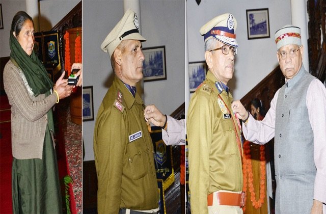 Himachal: राज्यपाल ने 76 अधिकारियों को किया सम्मानित, राष्ट्रपति पुलिस पदक से नवाजे गए जांबाज