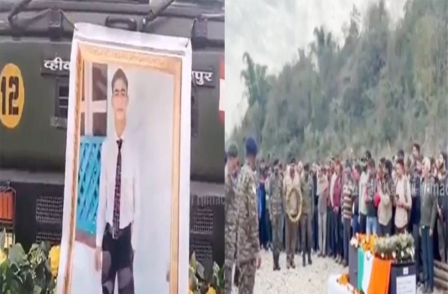 Kangra: अग्निवीर अर्पित कौंडल का सैन्य सम्मान के साथ अंतिम संस्कार, गांव में छाया शोक