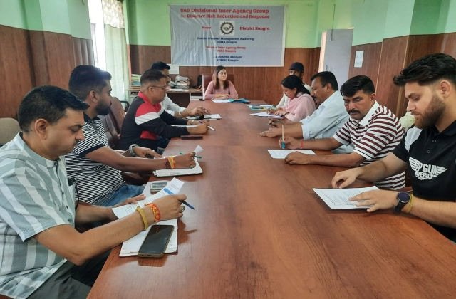 Kangra: नूरपुर में आपदा प्रबंधन के लिए अंतर-एजेंसी समूह का गठन, आपातकालीन तैयारी पर जोर