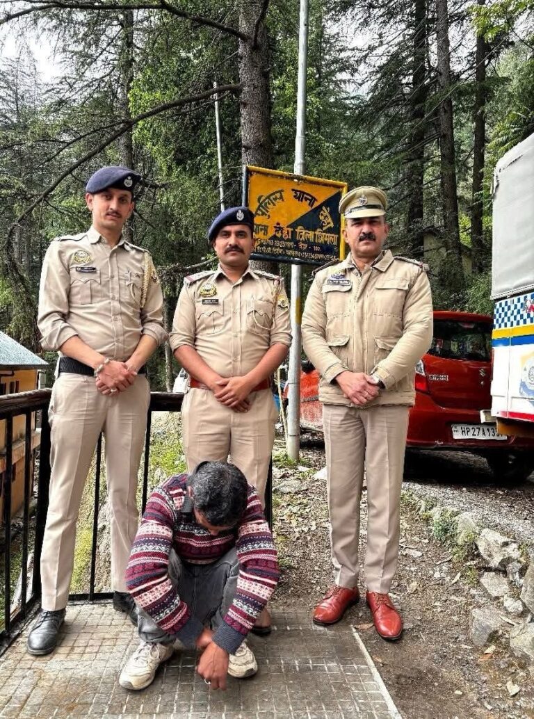 Shimla: करगोली नाला में चरस के साथ व्यक्ति पकड़ा गया, पुलिस ने 74 ग्राम चरस की जब्त
