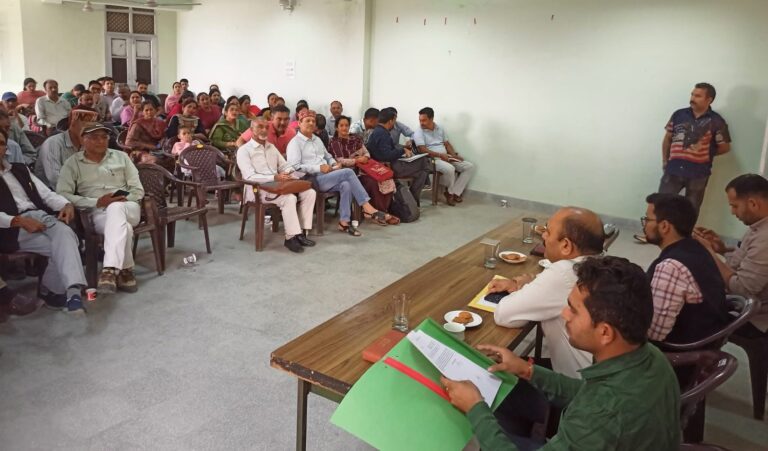 Mandi: निष्क्रिय वन अधिकार समितियों का होगा पुनर्गठन, एसडीएम मनीष चौधरी ने दिए समयबद्ध गठन के निर्देश