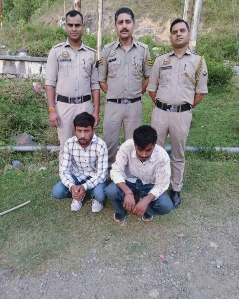 Kangra: बैजनाथ में चरस जब्त: जयसिंहपुर के दो युवक 60 ग्राम चरस के साथ पकड़े गए, एनडीपीएस केस दर्ज