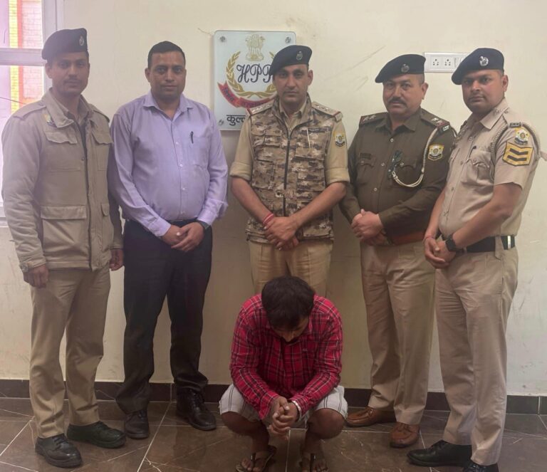 Kullu: मनाली में बड़ी ड्रग्स रेड: पंजाब का युवक गिरफ्तार, 44.92 ग्राम चिट्टा बरामद