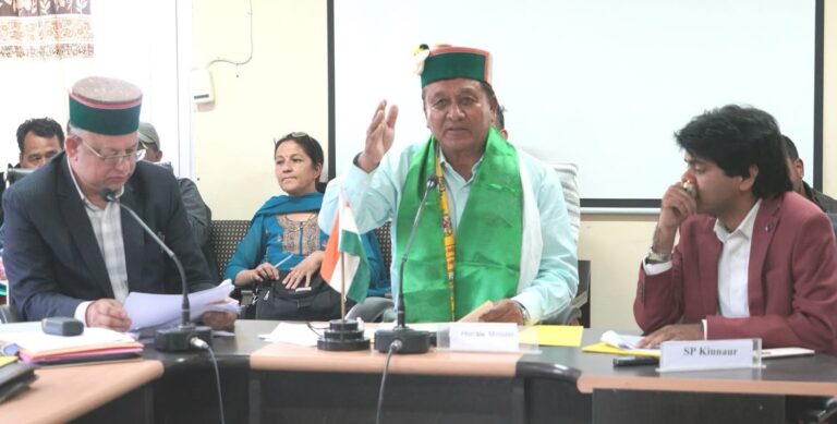 Kinnaur: वन अधिकार अधिनियम से बदलेगी जनजातीय इलाकों की तस्वीर: जगत सिंह नेगी