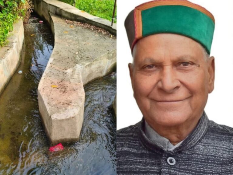 Kangra: चरणामति कूहल में फिर बहा पानी, महालपटट गांव के लोगों ने जताया विधायक किशोरी लाल का आभार