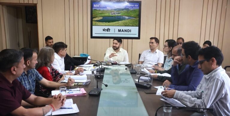 Mandi: 6 जून को मंडी में भूकंप जैसी आपदा से निपटने का वृहद पूर्वाभ्यास: उपायुक्त अपूर्व देवगन