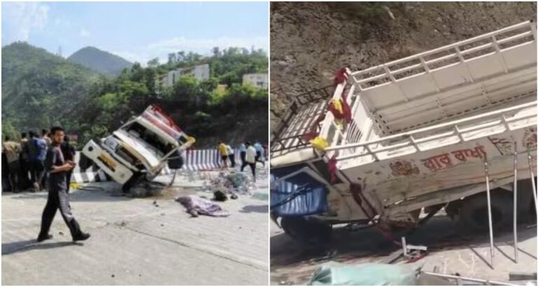 Himachal: IIT कमांद पुल के पास दर्दनाक हादसा: अनियंत्रित पिकअप वैन पुल से गिरी, 5 की मौत, 1 गंभीर