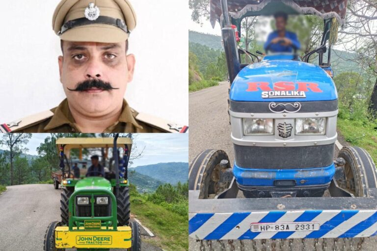 Kangra: नकेहड़ खड्ड में अवैध खनन पर बड़ी कार्रवाई: पुलिस चौकी लगडु ने दो ट्रैक्टर जब्त किए