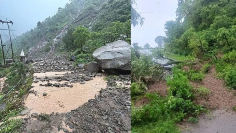 Kangra: कांगड़ा में तेज बारिश और भूस्खलन से जनजीवन प्रभावित, शाहपुर में 11 सड़कें बंद – जानें अन्य मार्गों की स्थिति