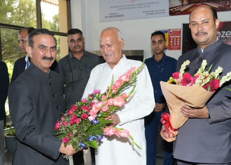 Kangra: मुख्यमंत्री ने धर्मशाला में NDRF प्रदर्शनी का किया अवलोकन