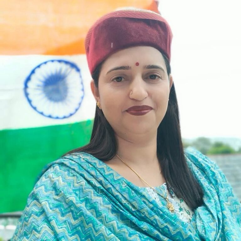Kangra: भाजपा महिला मोर्चा की प्रदेश सचिव बनीं रविता भारद्वाज, कहा – “महिलाओं के सशक्तिकरण के लिए पूरी निष्ठा से करूंगी काम”