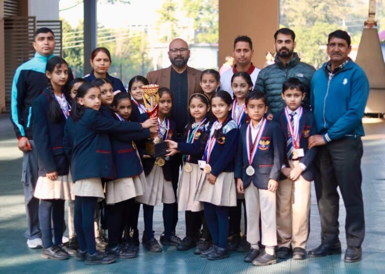 Kangra: D Y Patil School Kangra चमका Taekwon-Do State Tournament में; देवांशी को Best Fighter Award, स्कूल बना Overall Runner-Up