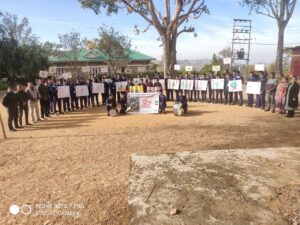 Govt ITI राजहून में HIV/AIDS जागरूकता रैली, प्रशिक्षुओं को दी गई जरूरी जानकारी