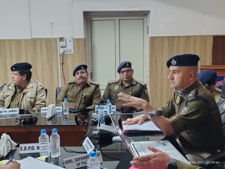 Kangra: नूरपुर पुलिस का बड़ा एक्शन प्लान: अपराध, नशा और साइबर अपराध पर कसेगा शिकंजा