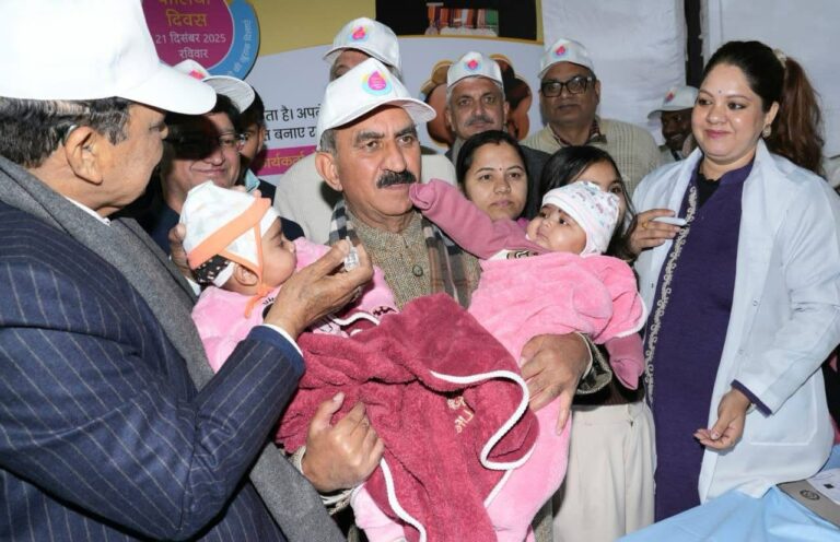 Shimla: पल्स पोलियो अभियान का मुख्यमंत्री ने किया शुभारंभ, चमियाणा में खुलेगा एडवांस पीडियाट्रिक सेंटर, बुजुर्गों के लिए अलग ओपीडी स्लॉट