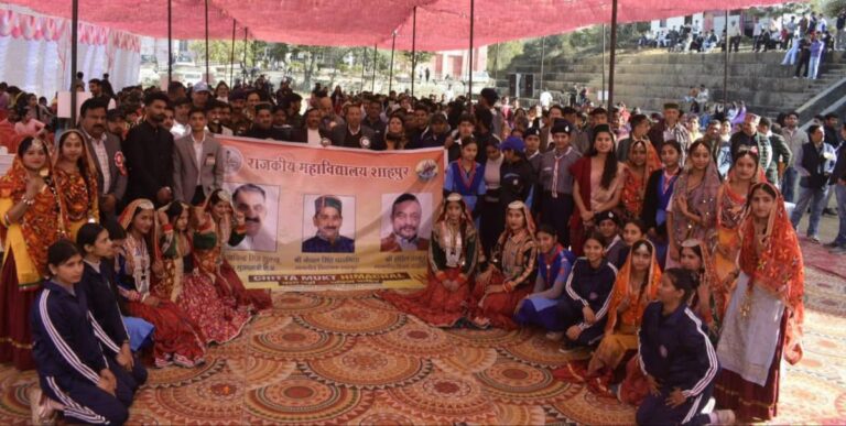 Kangra: “नशा नहीं, सुरक्षित भविष्य चाहिए” — शाहपुर कॉलेज से उपमुख्य सचेतक की हुंकार, चिट्टा माफिया पर सख्ती के संकेत