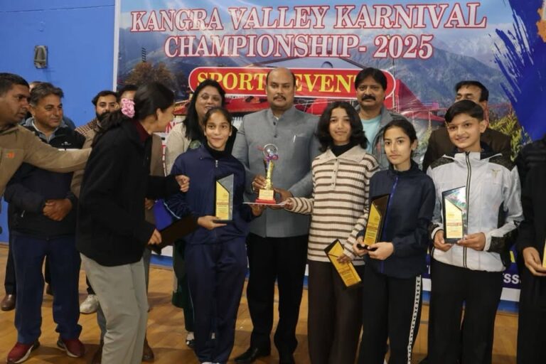 Kangra: हिमाचल में खेलों की तस्वीर बदल रही है, करोड़ों के इनाम और आधुनिक सुविधाओं से उभर रहे नए चैंपियन: गोमा