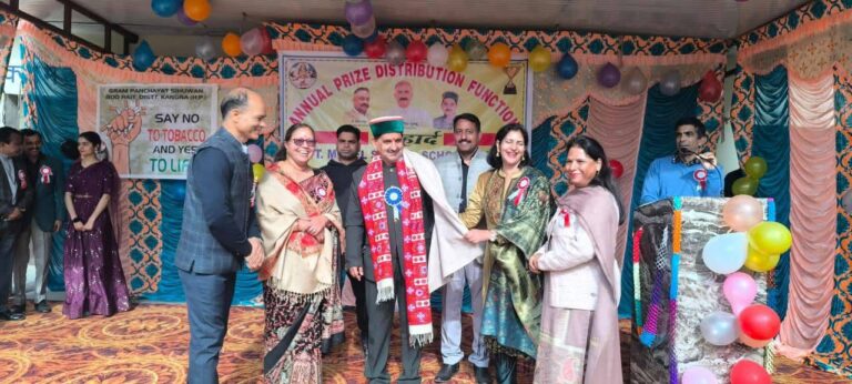 Kangra: शिक्षा में देश का सिरमौर बनेगा हिमाचल, शाहपुर से केवल सिंह पठानिया का बड़ा ऐलान