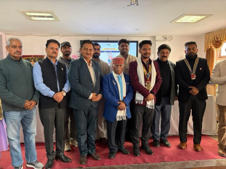 Kangra: द्रोणाचार्य कॉलेज में रोटरैक्ट क्लब का पदभार ग्रहण समारोह, मुख्य अतिथि वाई.आर. बक्शी रहे मौजूद, डीआरआर दीपांशु की मौजूदगी में अभिनव राणा को सौंपी गई अध्यक्षता