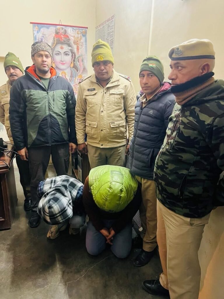 Kangra: नूरपुर में नशा माफिया पर बड़ी चोट, बोलेरो से 10.30 ग्राम चिट्टा बरामद, दो तस्कर गिरफ्तार