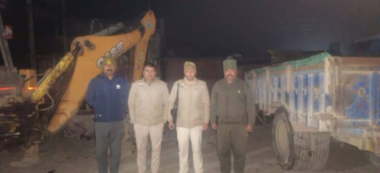 Kangra: नूरपुर पुलिस का बड़ा एक्शन, खनन माफिया पर करारी चोट, 11 भारी वाहन जब्त