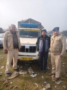 Kangra: 24 घंटे में नूरपुर पुलिस का कमाल, चोरी हुई पिकअप गाड़ी पठानकोट से बरामद
