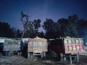 Nurpur: नूरपुर में खनन माफिया पर पुलिस का बड़ा एक्शन, 7 ट्रैक्टर और 1 JCB जब्त