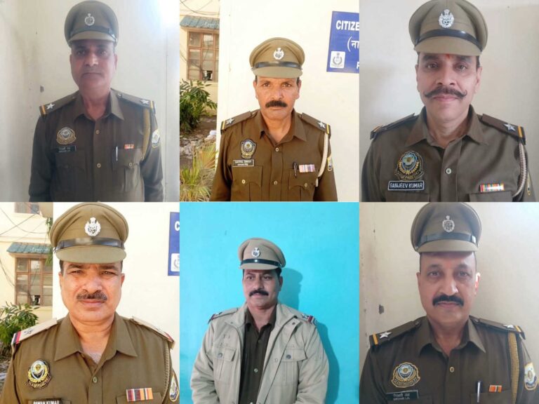 Solan: 32 साल की सेवा का मिला सम्मान, बद्दी पुलिस के 13 जवान बने मानद ASI
