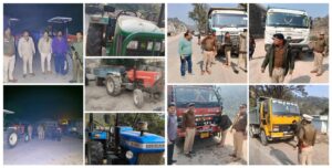 Kangra: नूरपुर में अवैध खनन पर पुलिस का बड़ा एक्शन, 24 घंटे में 11 वाहनों के चालान से मचा हड़कंप